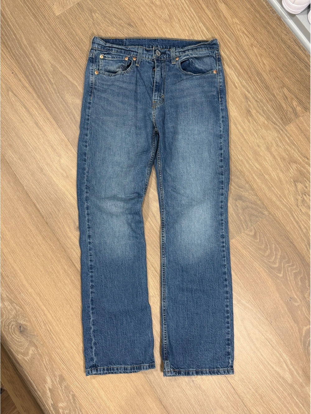 Levi's 527 Bootcut Jeans Size W31 L30 Blue Denim